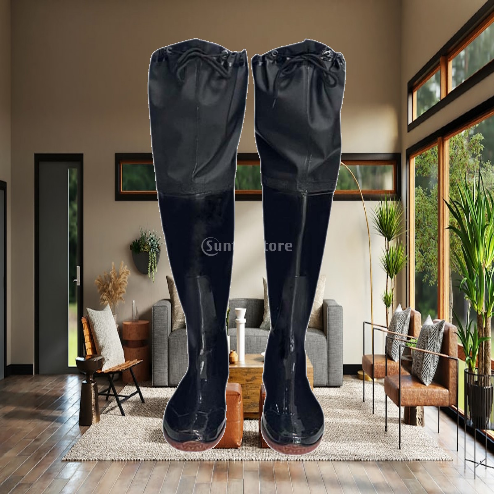 Fishing Pants Waterproof - Wasserdichte Jagd-Wathose mit rutschfesten Sohlen, geeignet