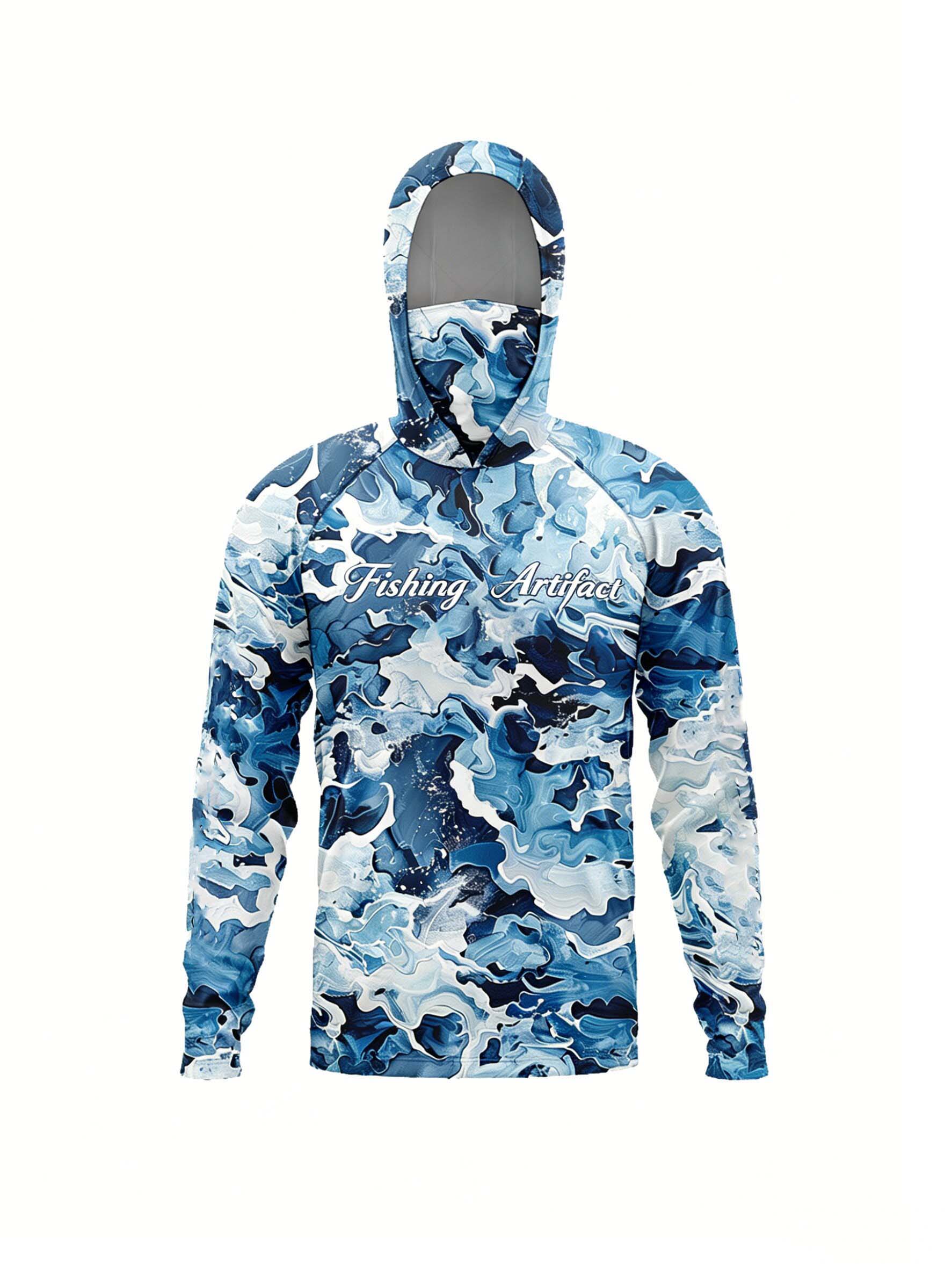 Herren Sommer 3D-gedruckter An – Fishing Mask Sun Protection Bewertung und Preis
