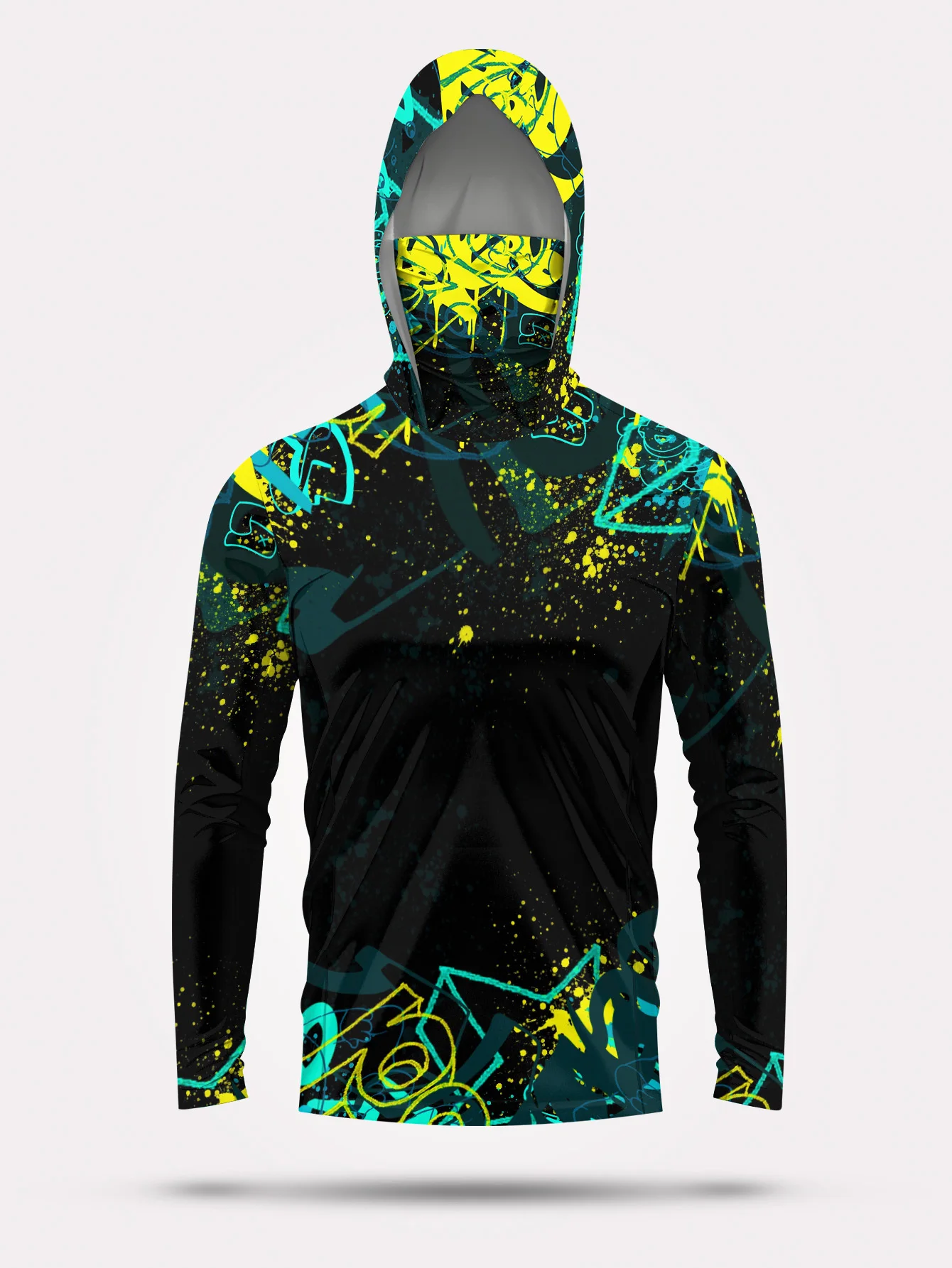 Herren-Angelhoodie mit UPF50+  – Fishing Mask Sun Protection Bewertung und Preis