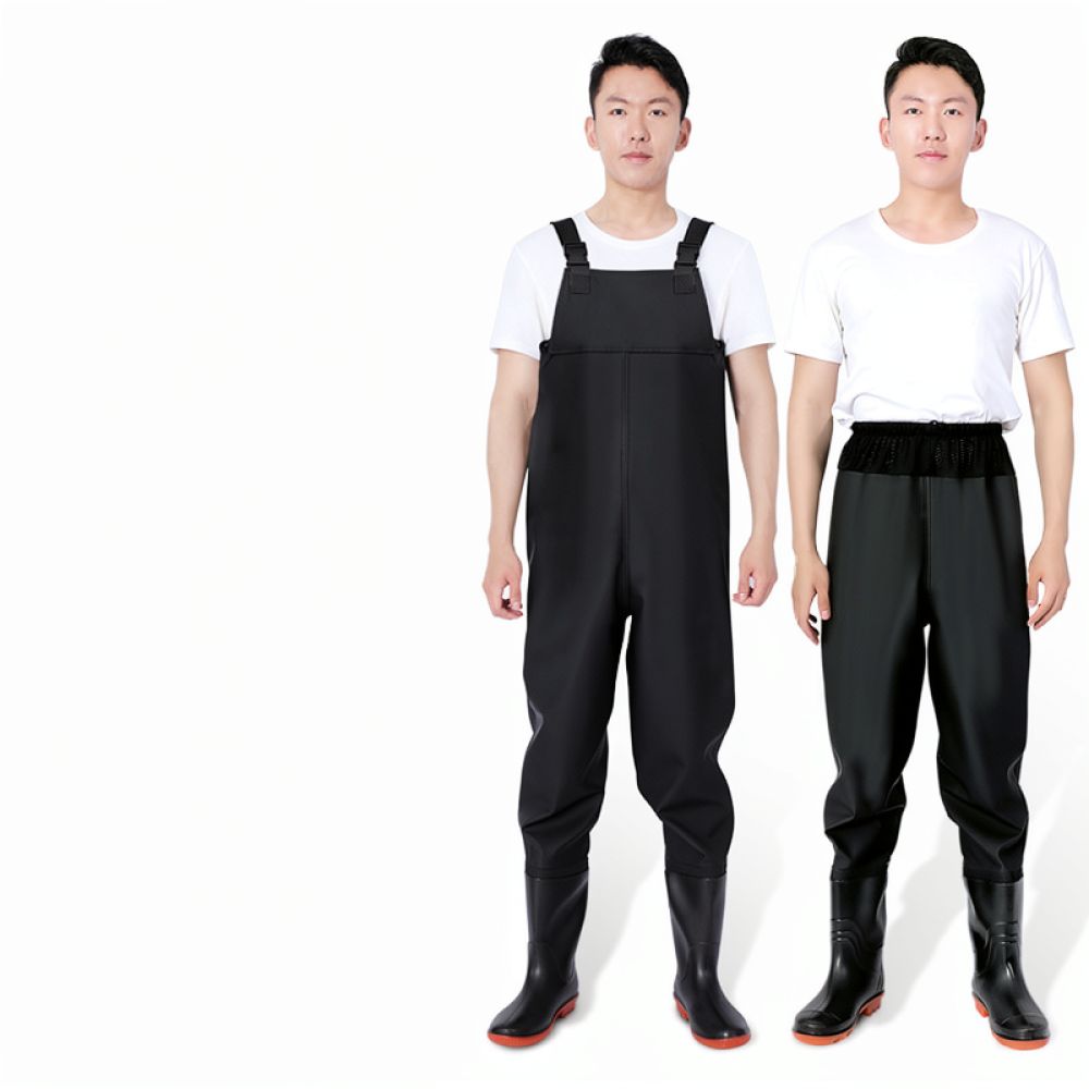 Robuste PVC-Wathose mit Stiefe – Fishing Rain Suit Bewertung und Preis
