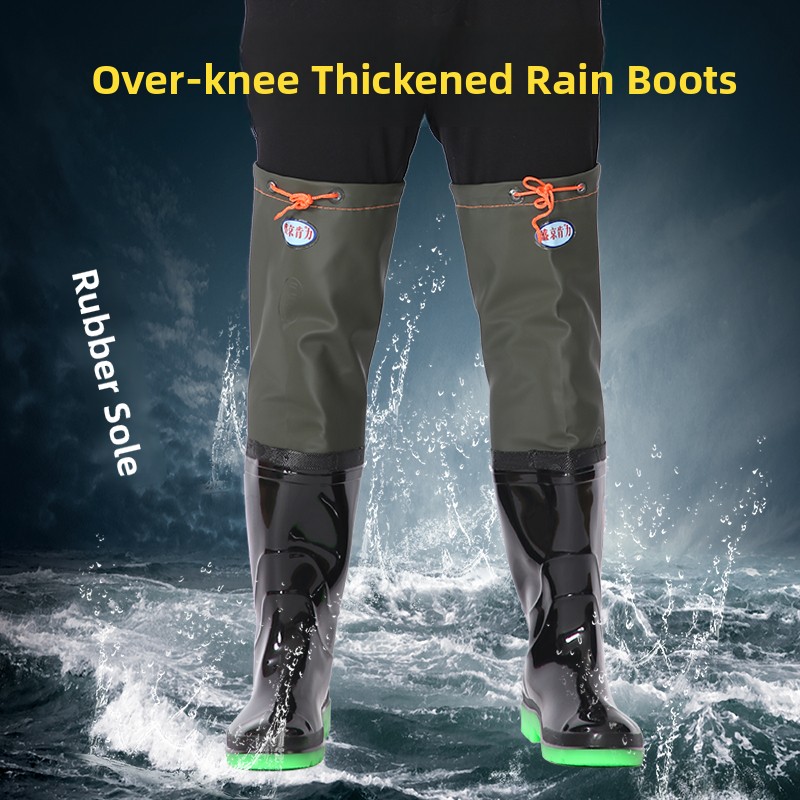 Verstärkte Overknee-Regenstief – Fishing Pants Waterproof Bewertung und Preis